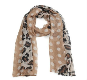 Foulard Diana beige