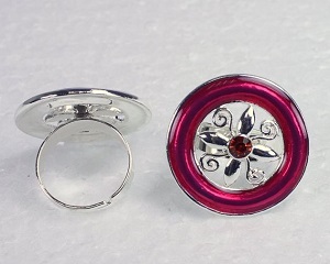 Bague Altais rouge