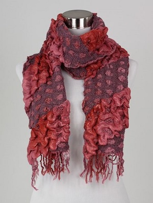 Foulard Comoe rose