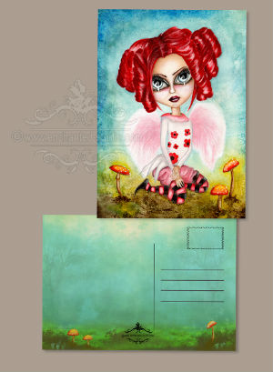 Carte postale L'ange Lilou