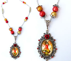 Collier La fée du Feu